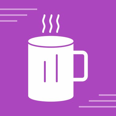 Çay ikonlu kahve fincanı.