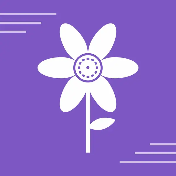 purple flower on a purple background