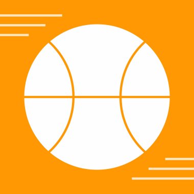 Basketbol topu simgesi, dış hat biçimi