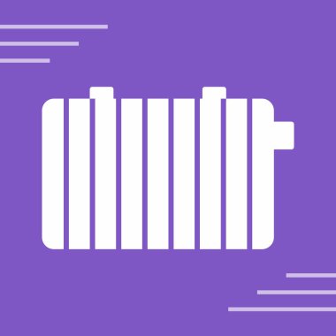 Bariyer Simgesi, vektör illüstrasyonu