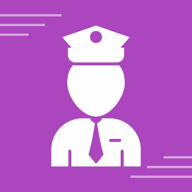 yüksek lisans öğrencisi simgesi, vektör illüstrasyonu