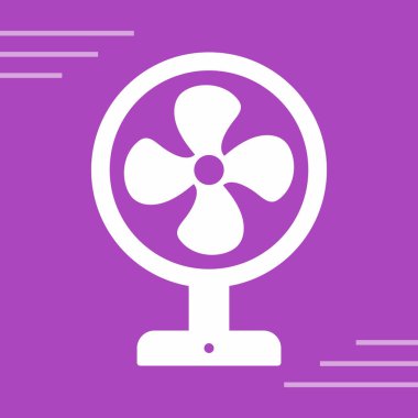 fan simgesi vektör illüstrasyonu