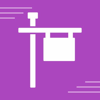 Modern oto tamir simgesinin vektör illüstrasyonu