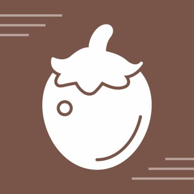 Beyaz ve siyah çizgi film tavuğunun vektör çizimi