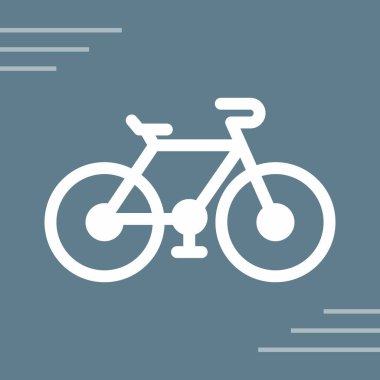 bisiklet simgesi tasarımı, vektör illüstrasyonu 10 grafik