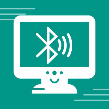 Modern b 'nin vektör illüstrasyonunda müziğin eksik simgesi