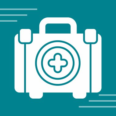 Tıbbi bakım tasarımı, vektör illüstrasyonu 10 grafiklik