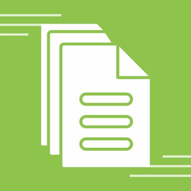 belge dizini vektör illüstrasyonuName