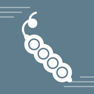 bebek oyuncak vektör simgesi, düz ve basit tasarım simgesi