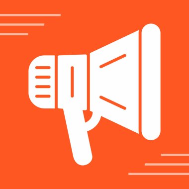 Hoparlör simgesi beyaz arkaplanda izole edildi. hoparlör simgesi