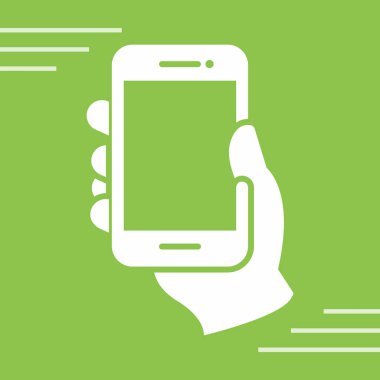 Akıllı telefon vektör çizim