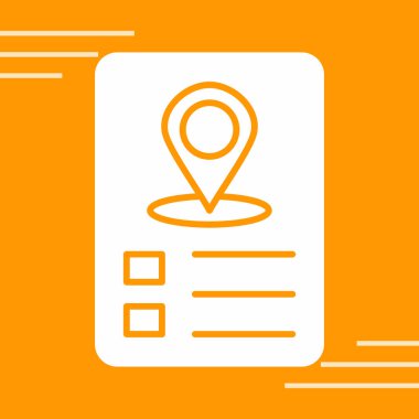 Harita imleci simgesi arkaplanda izole edilmiş. GPS ve GPS