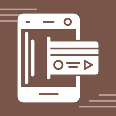 Web simgesi. Haberin vektör illüstrasyonu