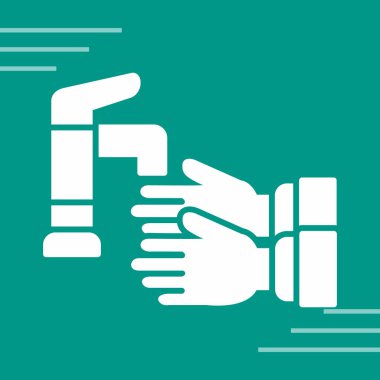 El sıkışma vektör simgesi ile el sıkışma