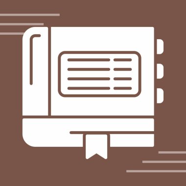 Eşsiz yazıcı vektör simgesi