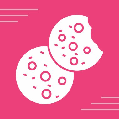 Moda tarzı izole edilmiş arka planda bakteri simgesi