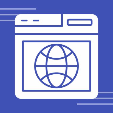 Web tasarım vektör çizgisi simgesi