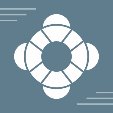 Paskalya yumurtası ikonu vektör çizimi