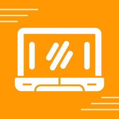 bilgisayar simgesi vektör illüstrasyonu