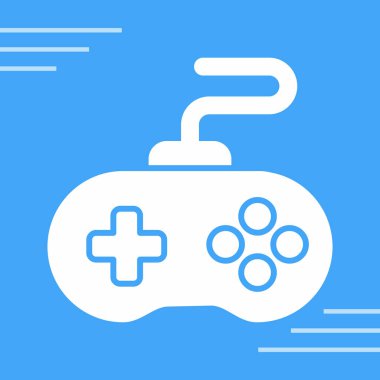 gamepad simgesi vektör illüstrasyonu