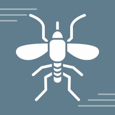 vector illustration of single insect icon