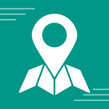 PIN işaretçi göster simgesi