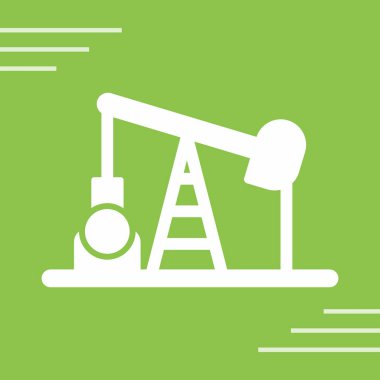 petrol pompa vektör simgesi