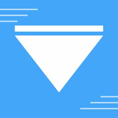 Sanat tarzında modern vektör simgesi. 10 saniye..