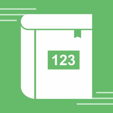 beyaz arkaplanda yeşil takvim simgesi