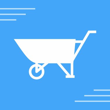 Barrow simgesi. vektör illüstrasyonu