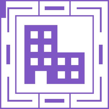 Moda düz izole arka planda yakacak odun simgesi