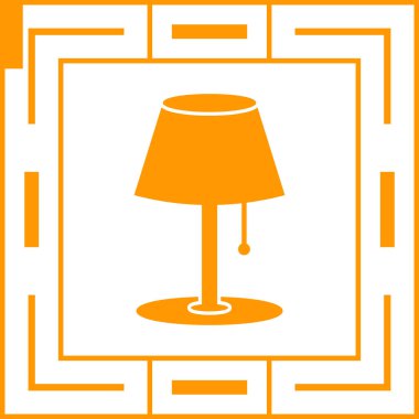 lamba simgesi. düz tasarım