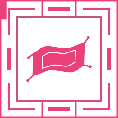 bayrak ikonu vektör illüstrasyonu