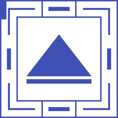 bayrak ikonu vektör illüstrasyonu