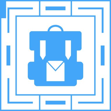 zarf harf simgesi, basit tasarım illüstrasyonu