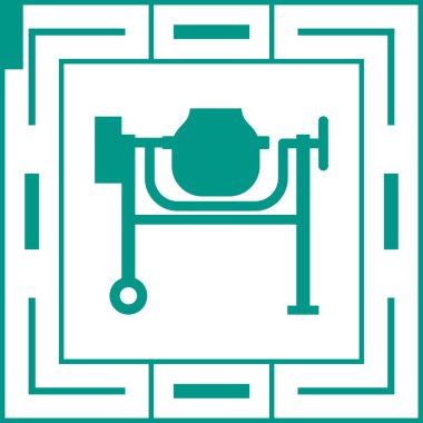 Vektör kahve makinesi simgesi