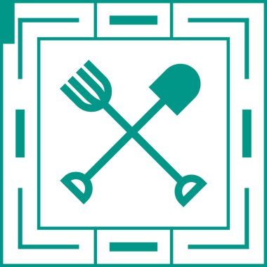 Gıda simgesinin vektör illüstrasyonu