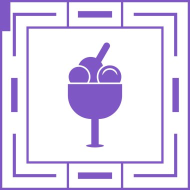 İç bakalım. Web simgesi basit illüstrasyon