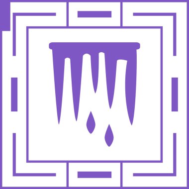 Modern bir simgenin vektör illüstrasyonu