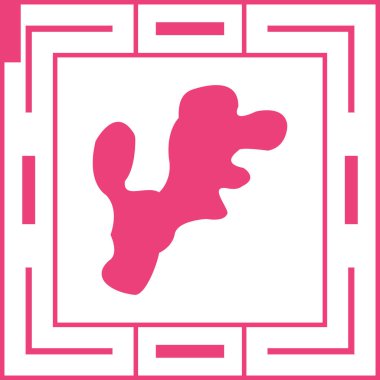 Bir zodyak simgesinin arka planının vektör çizimi