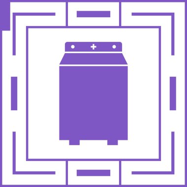 Modern bir simgenin vektör illüstrasyonu