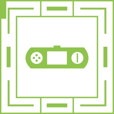 joystick simgesi vektör illüstrasyonu