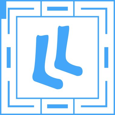 Modern bir simgenin vektör illüstrasyonu