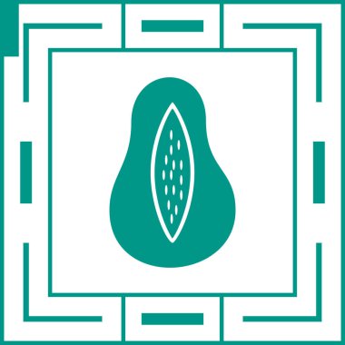 Karpuzun vektör çizimi