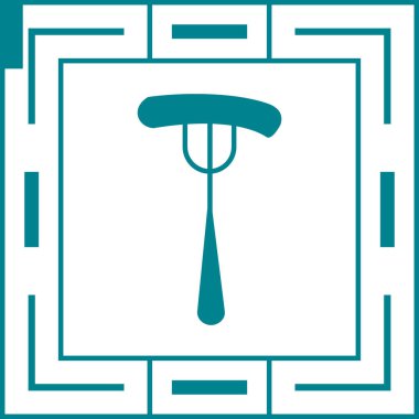 Vektör illüstrasyonu, simge ögesi arkaplanı