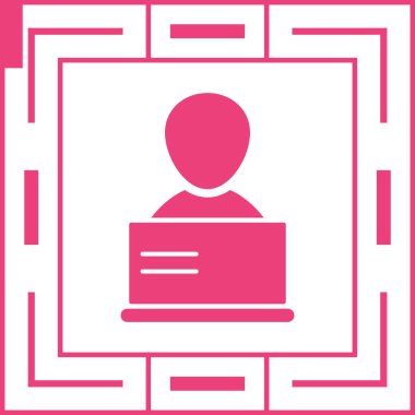 seo modern simgesinin vektör illüstrasyonu