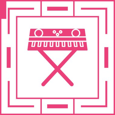 davul simgesi vektör illüstrasyonu