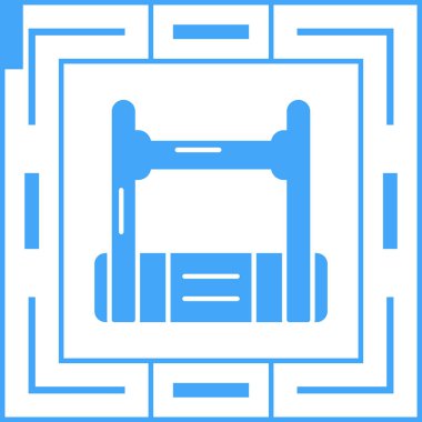 Yazıcı simgesi, vektör illüstrasyonu