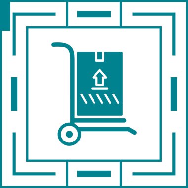 Modern oto tamir simgesinin vektör illüstrasyonu