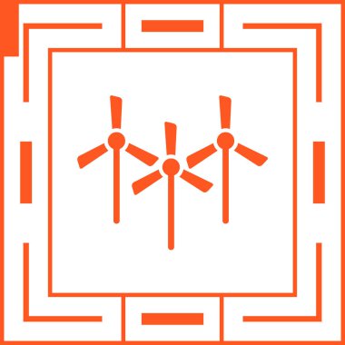 fan simgesi, vektör illüstrasyon tasarımı